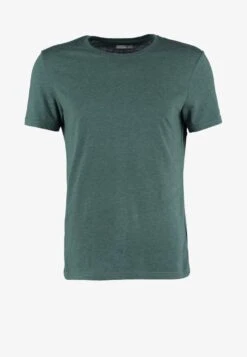 Pier One T-Shirt Basic - Green Melange -Pier One Verkäufe 0455591cefac4e409c734834ada6cb34