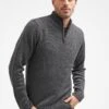 Pier One Strickpullover - Dark Grey Melange -Pier One Verkäufe 0a8822a0f6094dde807c1d5848720791