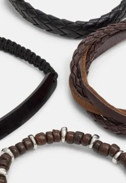 Pier One 5 PACK - Armband - Silver-coloured -Pier One Verkäufe 0cc5c70ea86e4ffcbe05e2d3fc799769