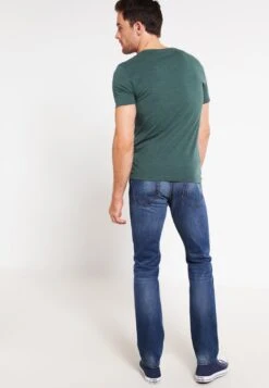 Pier One T-Shirt Basic - Green Melange -Pier One Verkäufe 0d427aad8ad74f139ced6de698cc5d73