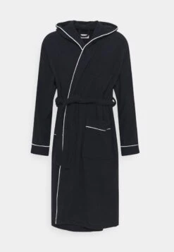 Pier One Bademantel - Black/red -Pier One Verkäufe 0fa2ae76ad544ce4b59723706ee9edae