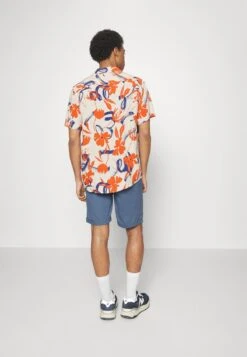 Pier One LINEN BLEND DRAWCORD SHORTS - Shorts - Blue -Pier One Verkäufe 0fefc1229bd140f59c628594c0f5cb16