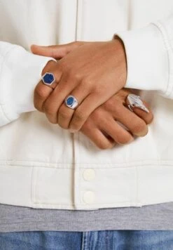 Pier One 3 PACK - Ring - Black/green/orange -Pier One Verkäufe 18588135655a4960a40748b8a4c9614f