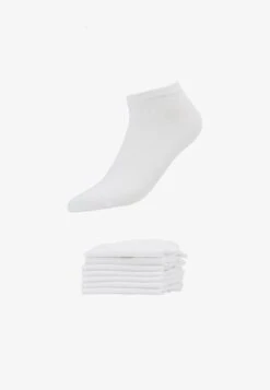Pier One 7 PACK - Socken - White/black -Pier One Verkäufe 217411fe169649c2b3fe48dc63b95bd8