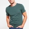 Pier One T-Shirt Basic - Green Melange -Pier One Verkäufe 26f95ed5f94241fc8ae072ac784e0f51