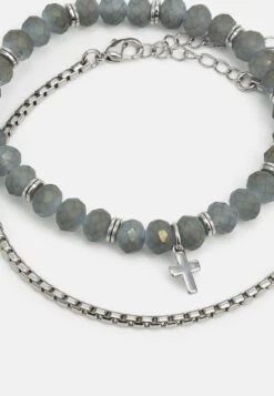 Pier One 2 PACK - Armband - Silver-coloured -Pier One Verkäufe 2760b860f16a4919b3aca43a3332a0a6