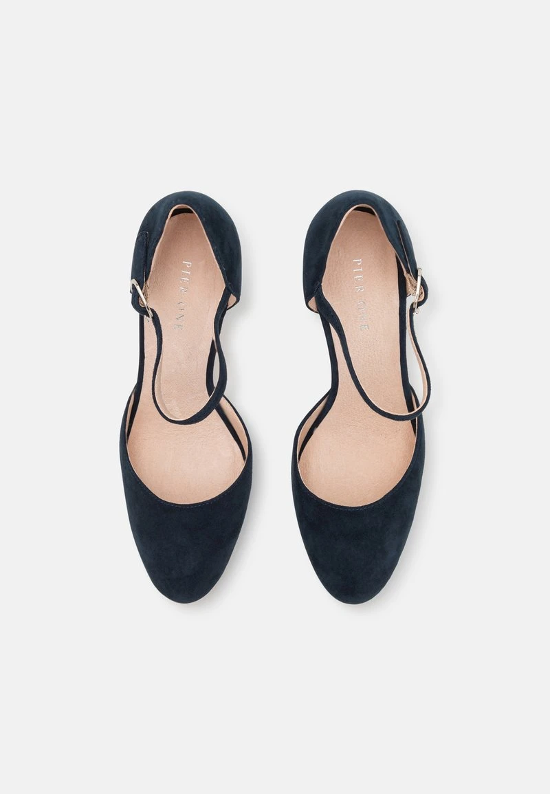Pier One LEATHER - Pumps - Dark Blue 8 Pier One LEATHER - Pumps - Dark Blue – Bild 6