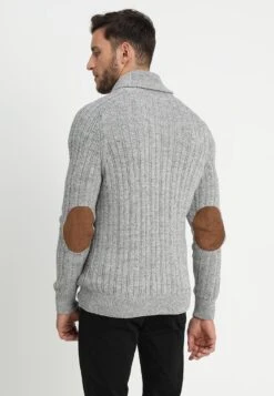 Pier One Strickjacke - Mottled Dark Grey -Pier One Verkäufe 3374bc5b15c34532a3a61fa1517a3ccc