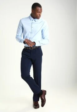 Pier One Hemd - Light Blue -Pier One Verkäufe 3585580393bf456fbb1925fffc622d71