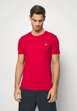 Pier One 3 PACK - T-Shirt Print - White/dark Blue/red -Pier One Verkäufe 3b54026a10de4978b57e13a7637f37ba