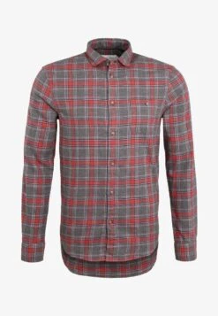 Pier One Hemd - Grey/coral -Pier One Verkäufe 3c54537d480e44568ceab76ddefde4e0