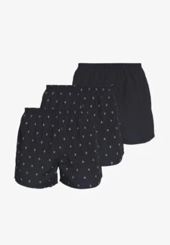 Pier One 3 PACK - Boxershorts - Dark Blue -Pier One Verkäufe 3d937f499e3444f5855984e4f312b3ec