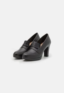 Pier One LEATHER - Pumps - Black -Pier One Verkäufe 3f7f214ba8e74ec590269e0ab4fb5408
