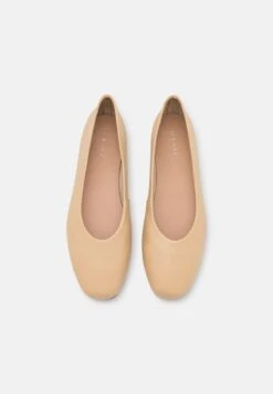 Pier One LEATHER - Klassischer Ballerina - Beige -Pier One Verkäufe 43833627625140b8bb41aca9ed4ad2c2