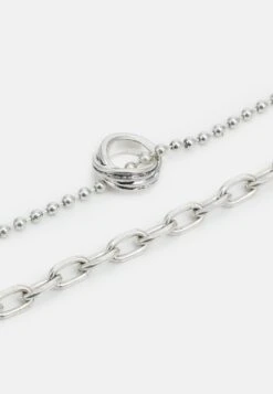 Pier One UNISEX 2 PACK - Halskette - Silver-coloured -Pier One Verkäufe 481f26665f68431c9a9b36d3328e973c
