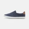 Pier One UNISEX - Slipper - Dark Blue