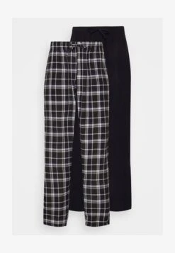 Pier One 2 PACK - Nachtwäsche Hose - Dark Blue -Pier One Verkäufe 529290e98e334fe58278de95b194e623