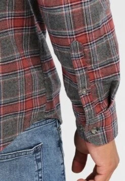 Pier One Hemd - Grey/coral -Pier One Verkäufe 551953d0ad2d49119280dd58cb3b0bb3