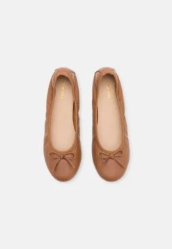 Pier One LEATHER - Klassischer Ballerina - Cognac -Pier One Verkäufe 578c11cbf529415bb49677d67ba45920