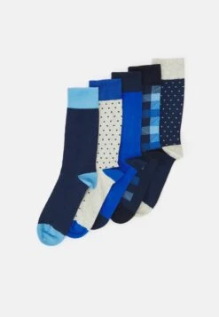 Pier One 5 PACK - Socken - Yellow/dark Blue/grey -Pier One Verkäufe 580acb82325f4f248c45bf41b74d44c3 1