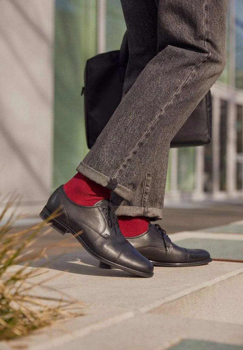 Pier One LEATHER - Business-Schnürer - Black 5 Pier One LEATHER - Business-Schnürer - Black – Bild 3