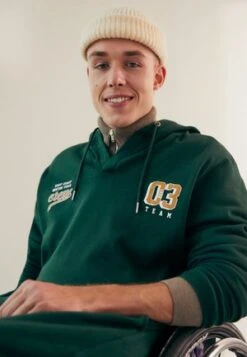 Pier One Sweatshirt - Dark Green -Pier One Verkäufe 5ca255914a114a5fb71c8f7f8e973148