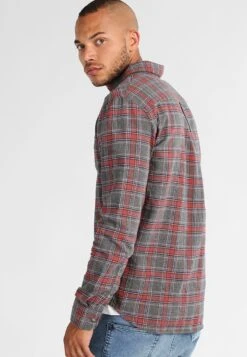 Pier One Hemd - Grey/coral -Pier One Verkäufe 62192d2e542d4a69a08273483006118b