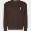 Pier One Sweatshirt - Dark Brown -Pier One Verkäufe 6301392f58bf4ec28c7deb55a4944195
