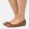 Pier One LEATHER - Klassischer Ballerina - Cognac -Pier One Verkäufe 638bad1c376a4cf28ef5558d8001a817