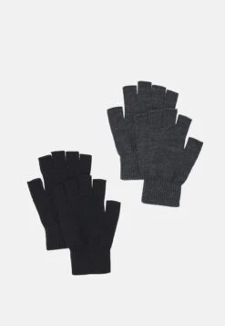 Pier One 2 PACK - Fingerhandschuh - Black/grey -Pier One Verkäufe 65f7cac1e5894adb85510bf74e6dae09 1