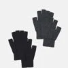Pier One 2 PACK - Fingerhandschuh - Black/grey