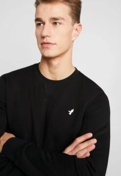 Pier One Sweatshirt - Black -Pier One Verkäufe 757184f57b5e4f98a823757117b916fe