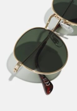 Pier One UNISEX - Sonnenbrille - Gold-coloured/green -Pier One Verkäufe 757cc522f0d64d40943756228eeb0e2f