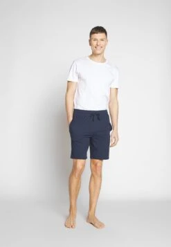 Pier One 3 PACK - Nachtwäsche Hose - Dark Blue/mottled Grey -Pier One Verkäufe 7e472cc097e6444cadabab4e21135dcc 1