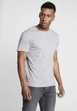 Pier One T-Shirt Basic - Mottled Bordeaux/white -Pier One Verkäufe 7eba97ea5a88465da953c1134f452ef3