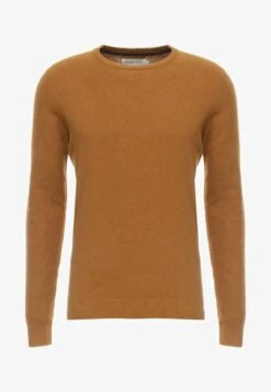 Pier One Strickpullover - Mottled Dark Yellow -Pier One Verkäufe 83162adb0e174da3a4851f0ab6d152d2