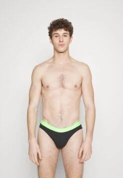 Pier One BRANDED WAISTBAND BRIEFS 3 PACK - Slip - Black -Pier One Verkäufe 87822367847c47febdfb486f93afed0b