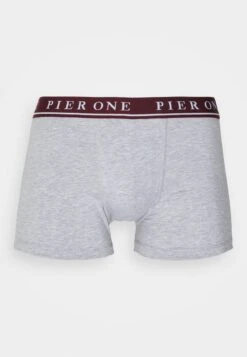 Pier One 5 PACK - Panties - Bordeaux/mottled Grey -Pier One Verkäufe 8798162d0ce745f0998190a914ff7dd6