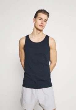 Pier One 3 PACK - Unterhemd/-shirt - Dark Blue/bordeaux/off-white -Pier One Verkäufe 8d191badfd5740d09b9c0a104aabe78c