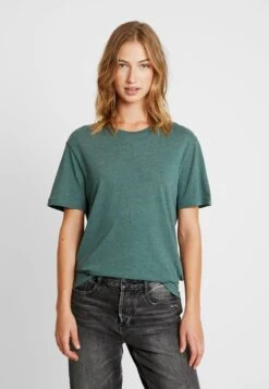 Pier One T-Shirt Basic - Green Melange -Pier One Verkäufe 9172012019a7477d89b6d5c8e5bedb98