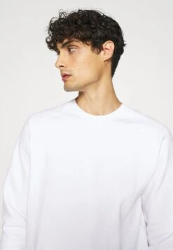 Pier One 2 PACK - Sweatshirt - White/black -Pier One Verkäufe a5485bef5ad44f4282ce09e954d19f56