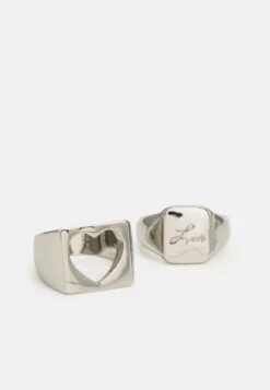 Pier One 2 PACK - Ring - Silver-coloured 10 Pier One 2 PACK - Ring - Silver-coloured -Pier One Verkäufe abbca4efc31e4d28b6ce8aed47ac97f3