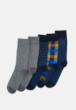 Pier One 3PACK - Socken - Dark Blue, Dark Red, White -Pier One Verkäufe b007253874864f13810eb266ab954999