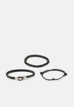 Pier One SET - Uhr - Black -Pier One Verkäufe b0f469a7519f433387fdcd22fdfd31fe