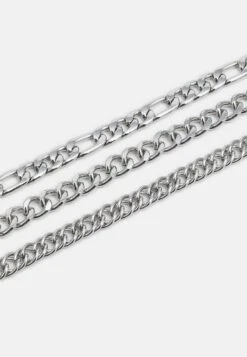 Pier One 3 PACK - Armband - Silver-coloured -Pier One Verkäufe b2508ed0d7d14a1f9cbefd2ad690ad7b