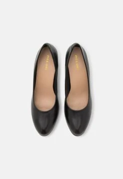 Pier One LEATHER - Plateaupumps - Black -Pier One Verkäufe b447c159e0a14cfeb7d38d0d85758019