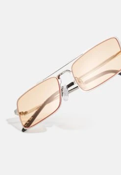 Pier One UNISEX - Sonnenbrille - Silver-coloured, Orange -Pier One Verkäufe c3e0b08b50694894a004abe5f6d7d7b9