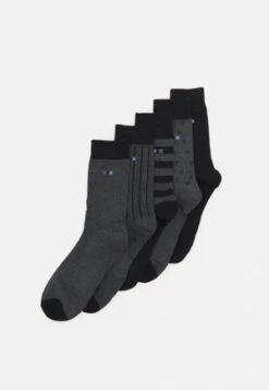 Pier One 7 PACK - Socken - Black/grey -Pier One Verkäufe c79d945d99094741aa26482a417f1d8f