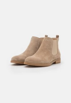 Pier One LEATHER - Ankle Boot - Beige -Pier One Verkäufe cb79b2bf203d462ba5a90f0e28618920
