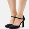 Pier One LEATHER - Pumps - Dark Blue -Pier One Verkäufe cef9773650074aef90b2d6c234be4b14